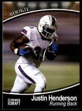2021 SAGE Premier Draft Gold Justin Henderson Louisiana Tech Bulldogs #87