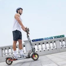 800W Electric Scooter Adult Folding E-Scooter Urban Commute 45KM Long Range-Used