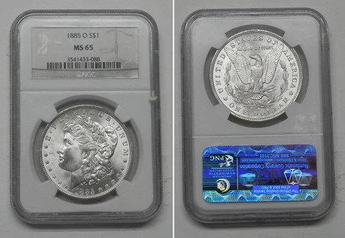 1885-O Morgan Dollar, NGC MS65  #3088