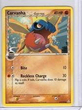 Carvanha δ Common Pokemon TCG Holon Phantoms 61/110 MP on eBay