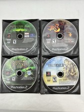 PS2 Sony PlayStation 2 Lot Of 4 Games *Disc Only* All Tested -Final Fantasy Jak3