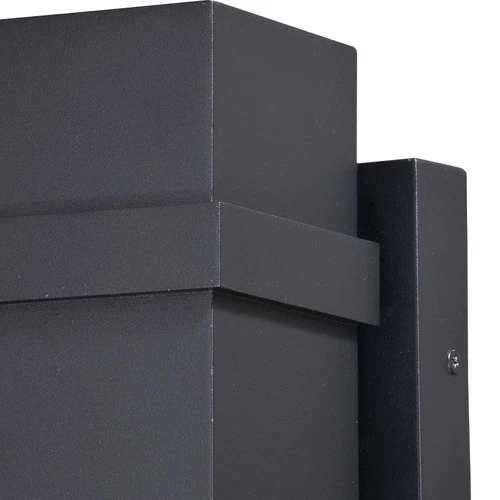 Lavage 2-Light Outdoor Wall Sconce in Contemporary and Rectangular Style 7 - Picture 2 of 8