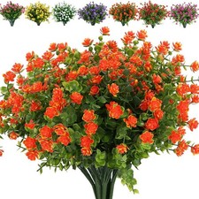 12 Konvolut Kunstblumen Kunstpflanzen für draußen für Haus und Garten