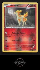 Ponyta 16/114 Common Steam Siege Pokemon Reverse Holo Lightly Played