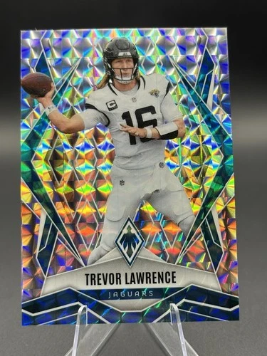 2025 Panini Phoenix Football Silver Pyramids Trevor Lawrence #15