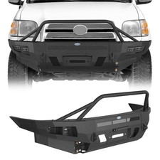 Steel Front Bumper With Winch Plate Fit 2000-2006 Toyota Tundra Trucks Pickup Steel Front Bumper With Winch Plate Fit 2000-2006 Toyota Tundra Trucks Pickup
