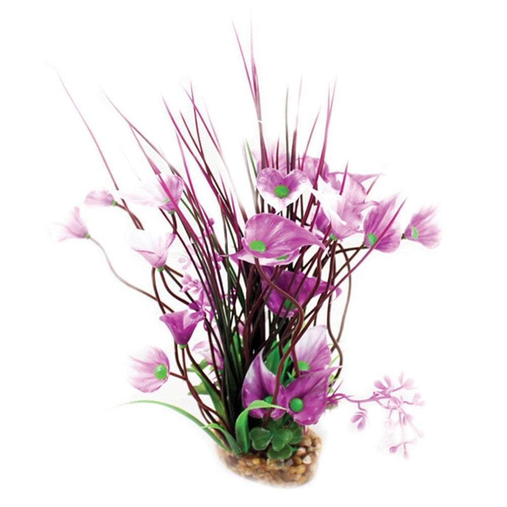 Aqua One Vibrance Purple Villarsia/Hygrophila Aquarium Fish Tank Plant 20cm
