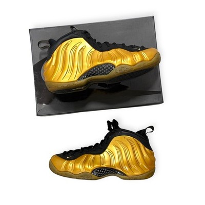 NIKE AIR FOAMPOSITE ONE - METALLIC GOLD - 9.5M - USED (REP  display picture 3