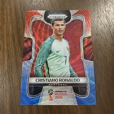 2018 Panini Prizm World Cup - Cristiano Ronaldo #154 Red & Blue
