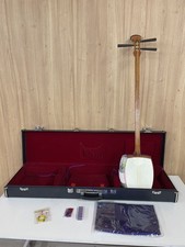 Chuzao Shamisen Japanese Traditional Musical Instrument with Hard Case Set
