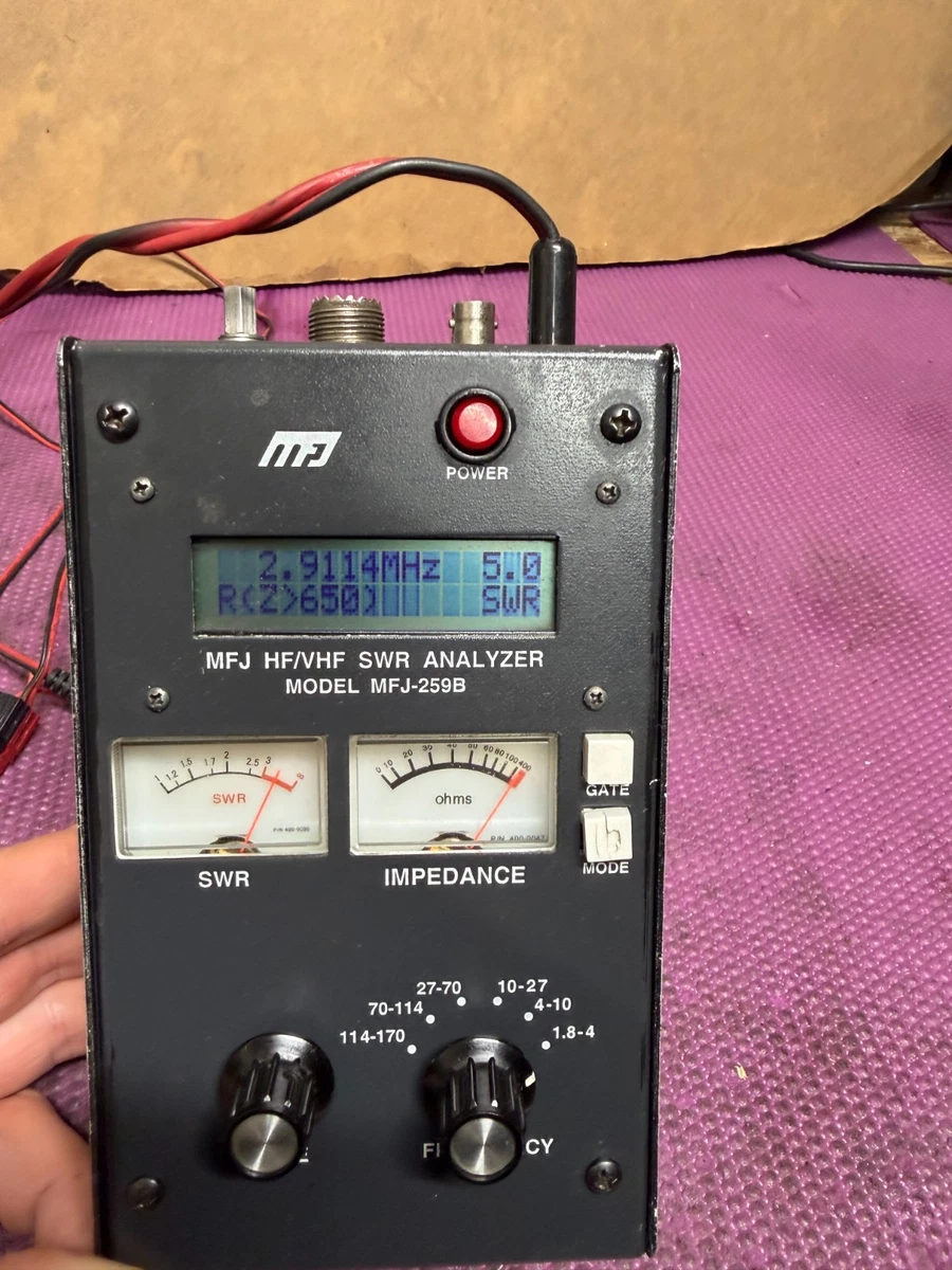 受信機 MFJ-259 SWR Analyzer 1.8-170 MHz MFJ-259 Ham Radio Cb HF