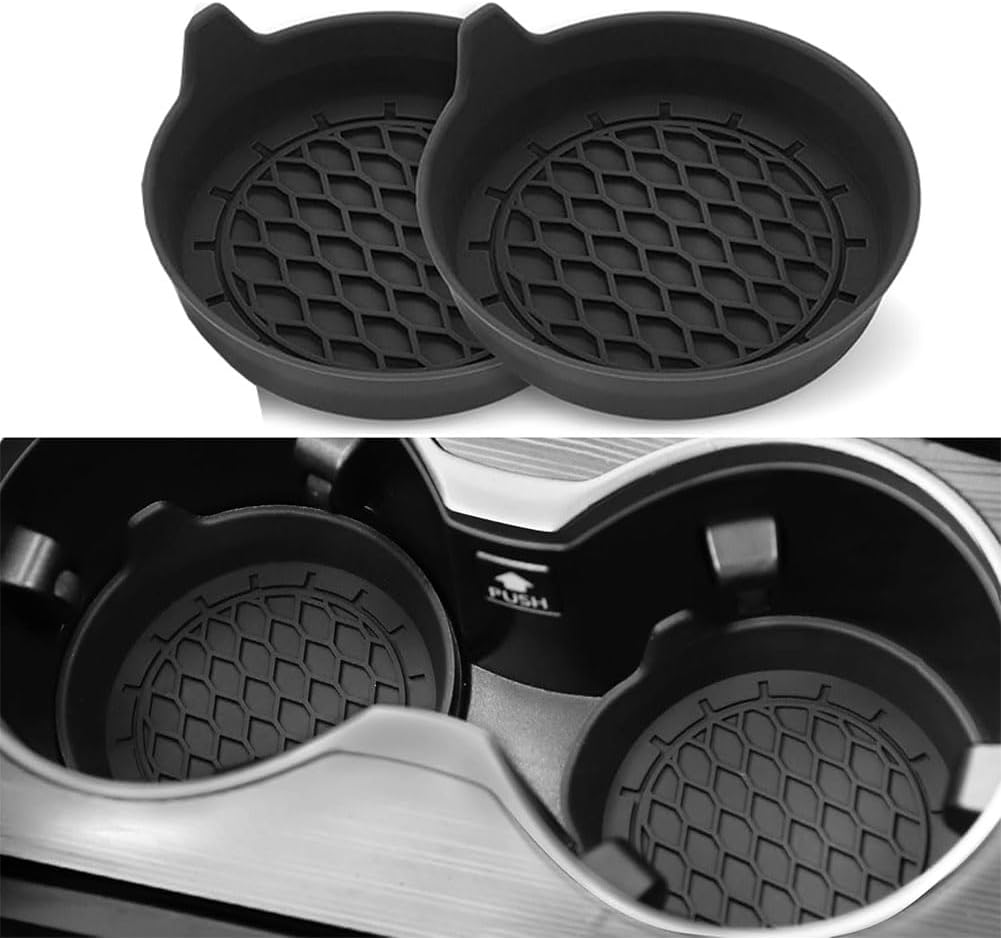 Car Cup Holder Coaster, Car Coasters for Cup Holders, Universal Removable Vehicl