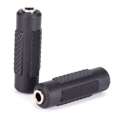 Stereo 3.5mm 1/8'' Aux Female to Female F/F Jack Audio Coupler Adapter Convert iy