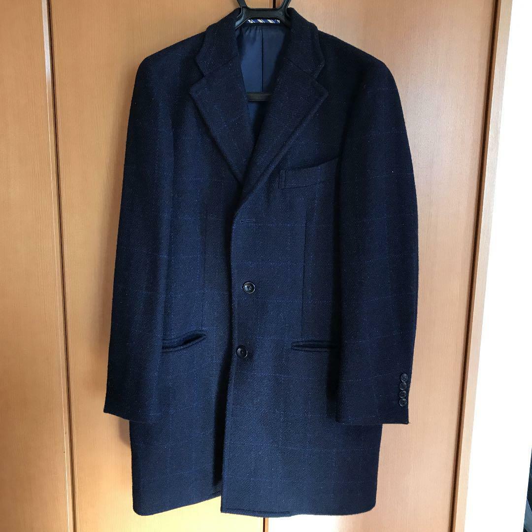 1960s vintage wool×cashmere chester coat-