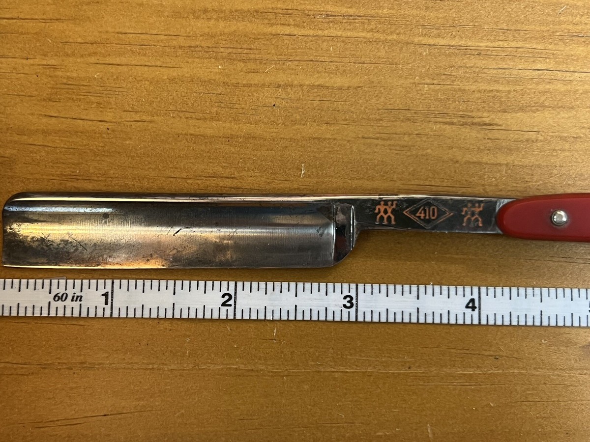 J. A. Henckels Twin Works Solingen Germany 410 9/16 Straight Razor