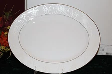 Lenox Confection 13" OVAL PLATTER NEW in Box USA 811645 First quality white