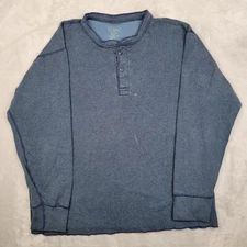 LL Bean Shirt Men XL Sweatshirt Dual Duo Base Layer Two Layer River Driver Adult