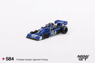 ミニカー Quartzo 4063,4064 TYRRELL003,002 1972 MINI GT 1:64 Tyrrell P34 #3 / #4 1976 Swedish GP Diecast