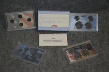 *Empty Box* For 2009-S Annual US Mint Clad Eighteen Coin Proof Lenses & COA 