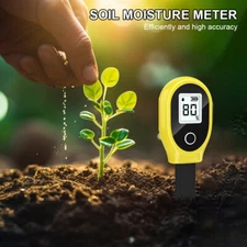 Soil Moisture Detector Tester Digital LCD Soil Water Content Analyzer Meter