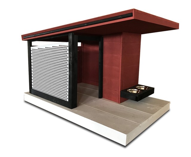 modern dog kennel