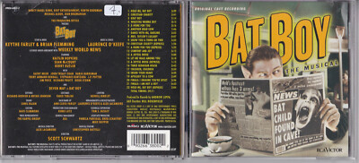 Bat Boy: The Musical (Laurence O'Keefe) CD Soundtrack OST near mint