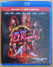 2018 Blu-Ray Bad Times at the El Royale Jeff Bridges Jon Hamm Action/Adventure