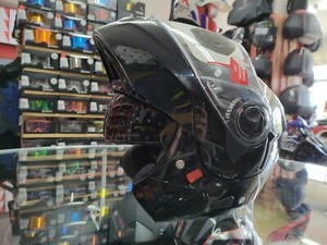 Casco modulare Airoh Rides sport neri lucido | eBay