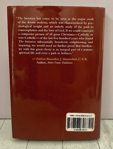 The Imitation of Christ, Thomas à Kempis 2005 Hardcover Very Goood Christianity - Imagen 2 de 5