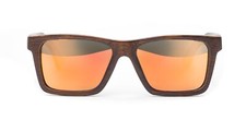 Swell Vision Classic Brown Bamboo Sunglasses  Polarized - UV400  Floatable