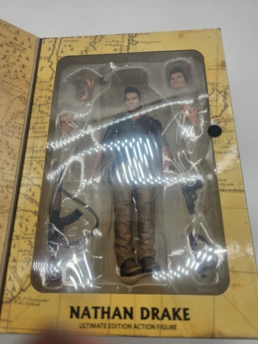 NECA Uncharted 4 A Thief's End Nathan Drake Figur Neu Ultimate Edition - Bild 10 von 10