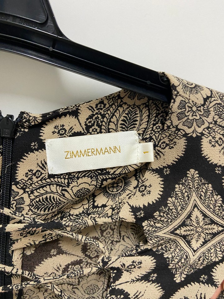 Zimmermann Dress Size Small Excellent Condition eBay