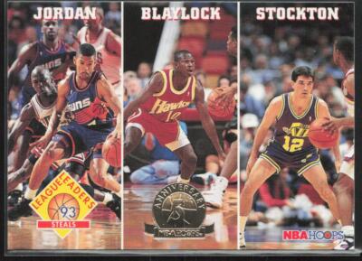 1993-94 Hoops #289 Steals (Michael Jordan / Mookie Fifth Anniversary