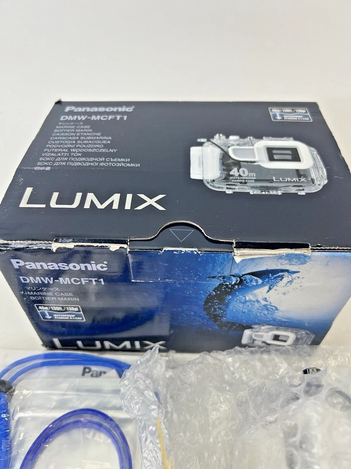 Estuche submarino marino Panasonic DMW-MCFT1 para Panasonic DMC-TS1 Foto 4 de 4
