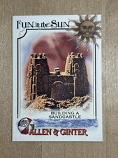 2023 Topps Allen & Ginter Fun In The Sun BUILDING A SANDCASTLE #FITS-11