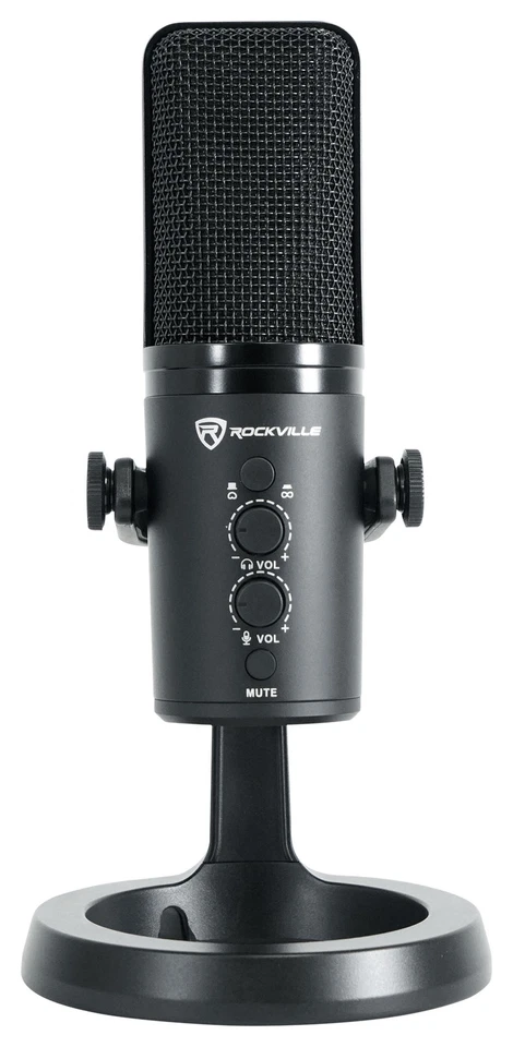 Rockville ROCK-STREAM PRO USB Microphone Recording Mic+Audio Technica Boom Arm - Image 4 of 4