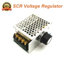 SCR Voltage Regulator Dimmer,Speed,Temperature Control 110-220V/4000W