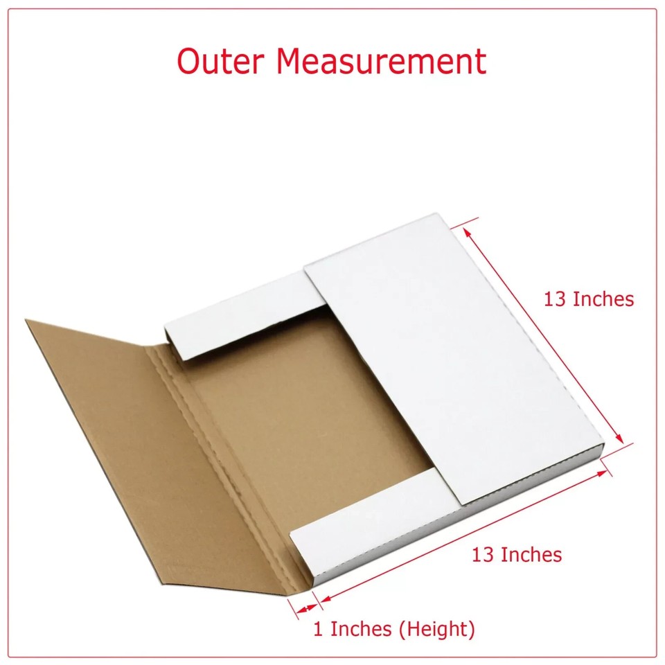 1~150PC LP Premium Record Album Mailers Book Box Variable Depth Laser ...
