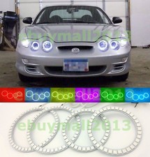 Bt Rgb Halo Ring Demon Devil Angel Eye For Hyundai Tiburon 00-01 Flash Drl Refit Bt Rgb Halo Ring Demon Devil Angel Eye For Hyundai Tiburon 00-01 Flash Drl Refit