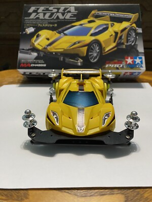 Tamiya Mini 4wd Festa Jaune With MA Chassis 1/32 | eBay