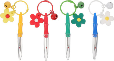 4Pcs Seam Ripper Tools Keychain Key Rings Stitch Rippers Embroidery Tool Sowing 