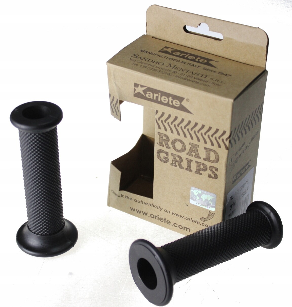 Grip route super soft noir 115 mm amortisseur de vibrations pour guidon moto