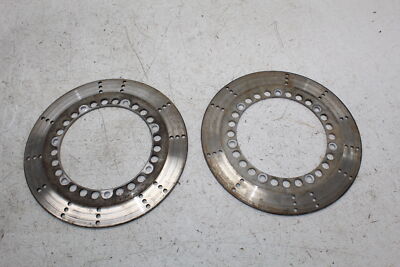 1986 KAWASAKI VOYAGER 1300 ZN1300A FRONT LEFT RIGHT BRAKE ROTORS DISCS