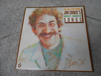 JIM CROCE-GREATEST CHARACTER SONGS-BAD, BAD LEROY BROWN-LP-WHITE LABEL PROMO-NM