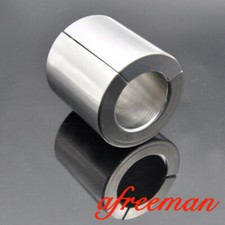37MM Ball Stretcher Weight Man Magnetic Stainless Steel Pendant Anti-off Ring