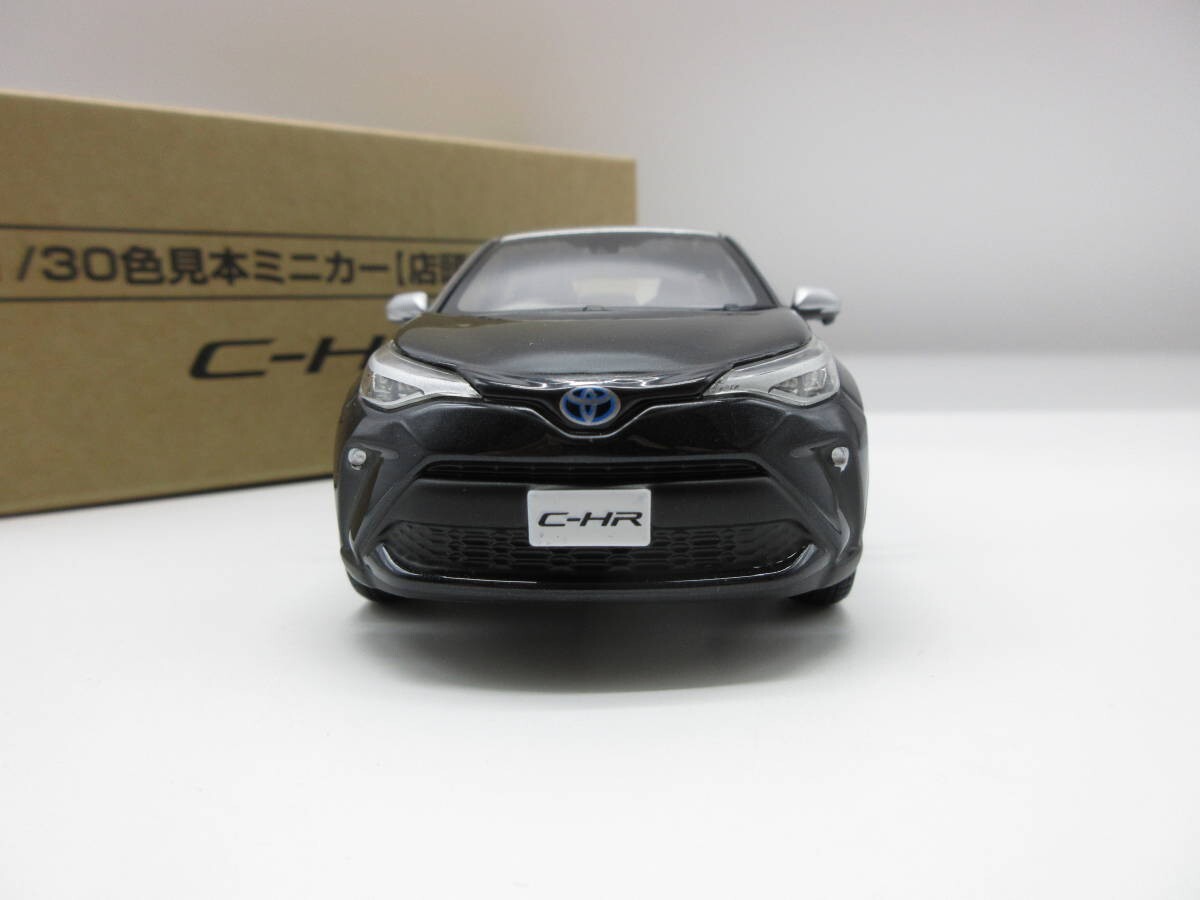 トヨタ C-HR 1/43 スケール ミニカー 黒 トヨタ特注 1/30 新型 トヨタ C-HR ブラックマイカ カラー