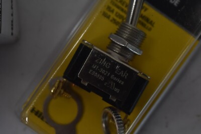 Lot of 4 Hillman 10 AMP Single Pole Toggle Light Switch Zinc