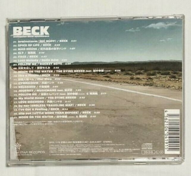Beck Mongolian Chop Squad OST 1 BECK Original Soundtrack CD Japan
