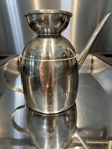 Vintage ipac Inox Italian Stainless Steel Oil Despenser - Picture 4 of 10