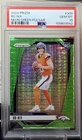 2024 Panini Prizm Bo Nix Neon Green Pulsar RC PSA 10